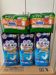 長時間用紙パンツ16枚＋長時間用パッド48枚のサムネイル