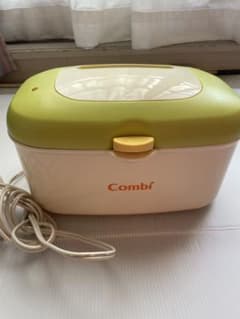 Combi おしりふきウォーマー グリーン/ホワイトのサムネイル