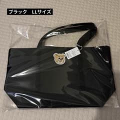 【新品タグ付】フェイラー オールドテディワッペントートバッグ　ブラック　LLのサムネイル