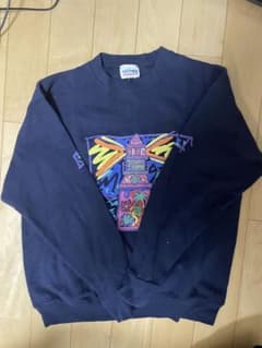 USA製 U.S. SWEATS 50/50スウェット M ネイビー 古着のサムネイル