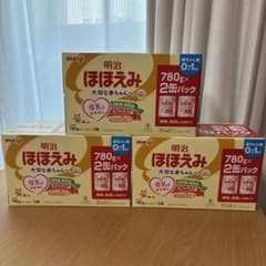 明治 ほほえみ 780g×2缶パック 3セット - メルカリ