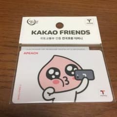 【新品未使用】カカオフレンズ tmoney アピーチ APEACHのサムネイル