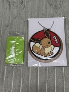 포켓몬 이브이 고무 열쇠 고리 & 코스터 이온 한정