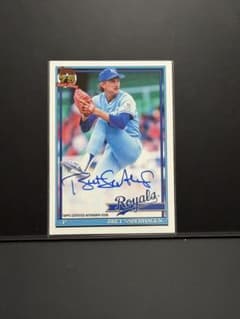 【直筆サイン】Bret Saberhagen Topps series2のサムネイル