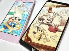 【モックアップ模型】Disney Mobile ミッキーマウス ミニーマウスのサムネイル