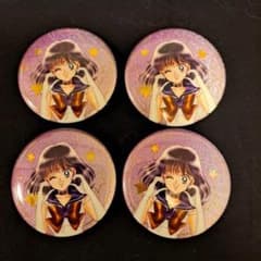 セーラームーン　オーロララメ缶バッジ　8点セット バラ売りには対応しません セーラームーン オーロララメ缶バッジ コンプ セット｜Yahoo!フリマ