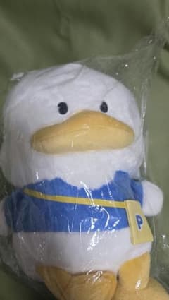 あひるのペックル ぬいぐるみ サンリオ当たりくじのサムネイル