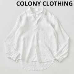COLONY CLOTHING コロニークロージング リネン カプリシャツ - メルカリ