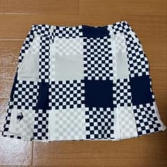 le coq sportif チェック柄プリーツスカート パンツ サイズ7のサムネイル