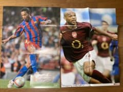 サッカー選手 ポスター　9枚セットのサムネイル