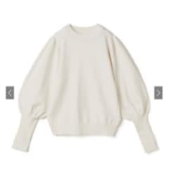 【新品・GRL】ボリュームスリーブニットトップスのサムネイル