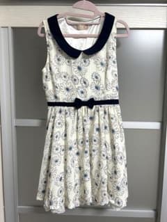 【Penderie】花柄ノースリーブミニワンピースのサムネイル