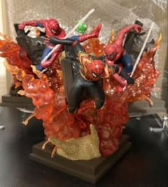 Happyくじ スパイダーマン フィギュア賞3点セット - メルカリ