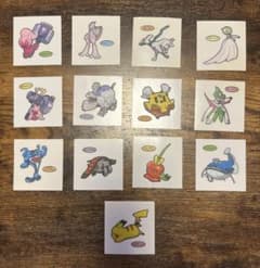 ポケモンパンシール 13枚セットのサムネイル