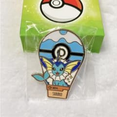 韓国 ロッテワールド 限定☆ポケモン 気球 ピンバッジ シャワーズ
