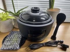 シロカ 土鍋電気炊飯器(3合炊き) 長谷園　かまどさん SR-E111のサムネイル