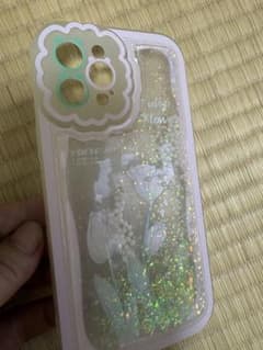 Phone12ProMax専用 流れるラメ リキッドケースのサムネイル