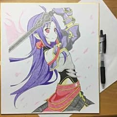 色紙イラストのサムネイル