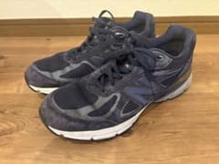 【New Balance M990NLE4】990v4 ネイビー 28.5cmのサムネイル