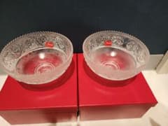 Baccarat アラベスク スモールボウル 2個セット - メルカリ