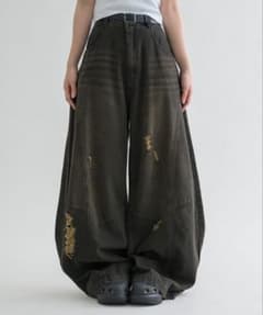 EPNK Curve damage denim pantsのサムネイル