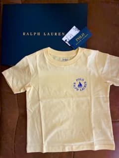 新品未使用Polo Ralph Lauren Tシャツ イエロー 100cmのサムネイル