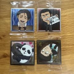 キャラクターイラスト ステッカー 4枚セットのサムネイル