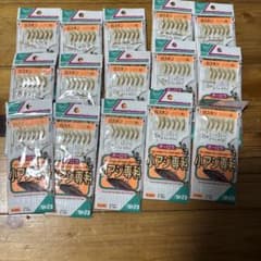 ハヤブサ 仕掛け 白スキン 小アジ専科15個セットのサムネイル