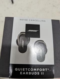 BOSE Quietcomfort earbuds ⅱ ブラック　美品のサムネイル