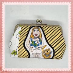 専用❣️ ロラライハリス　salonレアパネル　がま口　ポーチ　ハンドメイド ハンドメイド がま口ポーチ ロラライハリス - メルカリ