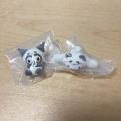 サンリオ ぱんだっこフィギュア ガチャ シナモン クロミのサムネイル
