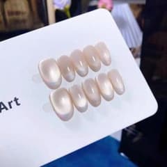ネイルチップ　ハンドメイド　オーバル　マグネットネイルのサムネイル