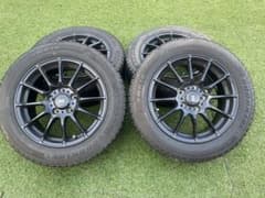 クロコダイル様専用　セレナ　極美品　4本セット　195/60r16アルミホイールのサムネイル