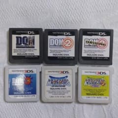 DS.3DSソフトのみ ドラゴンクエストモンスターズ6本まとめ 動作確認