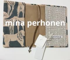 新品 タグ付 mina perhonen ブックカバー life puzzle - メルカリ
