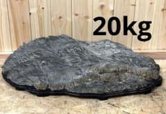 大型 鑑賞石 水石 山景石 天然石 台座付き 約67cm 20kg - メルカリ
