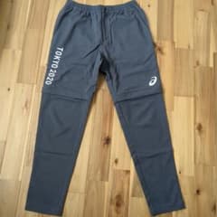 ASICS 東京2020オリンピック Mサイズパンツ ASICS 東京2020 オリンピック公式ユニフォーム 2way パンツ М - メルカリ
