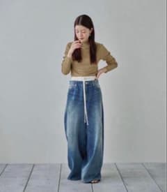 TODAYFUL Layered Waist Denim 25のサムネイル