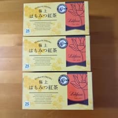 新着⭐️ラクシュミー✩極上 はちみつ 紅茶×3箱（未開封で発送