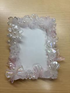 花と蝶の透明ホイップデコ　B8サイズ　2番のサムネイル