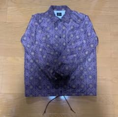 Needles ニードルス 総柄 コーチジャケット パープルのサムネイル