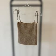 THE SHISHIKUI / CAMI KNIT CAMELのサムネイル