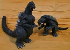 ゴジラ&ガメラ　BIGソフビセットのサムネイル