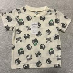 新品 黒柴犬柄 半袖Tシャツ 90cmのサムネイル