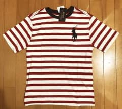 POLO RALPH LAUREN子供用Tシャツ半袖　赤白ボーダーのサムネイル