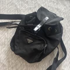 PRADA ナイロン リュック バックパック ブラックのサムネイル
