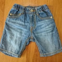 100cm F.O.kids デニムハーフパンツのサムネイル