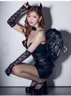 ハロウィン　デビル コスプレ衣装 ブラックのサムネイル