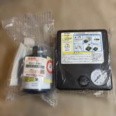 スズキ】純正タイヤ空気入れコンプレッサー 車載工具 パンク修理キット