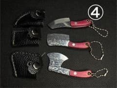 ④ 小型 ナイフ 斧 包丁 3本 ミニナイフのサムネイル